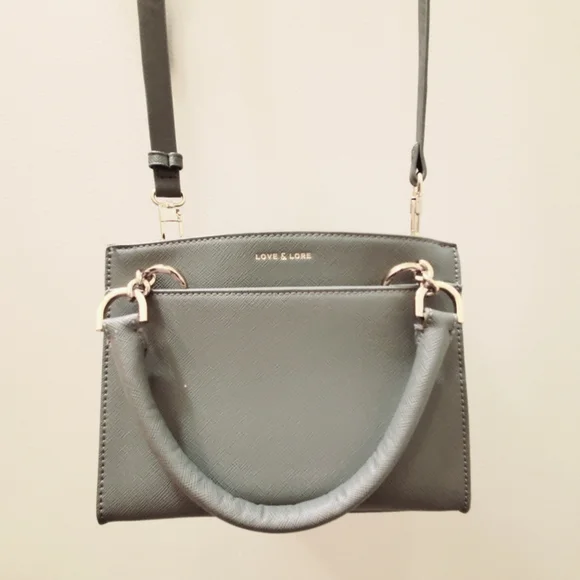 Love and Lore Mini Satchel bag, grey - Picture 4 of 12